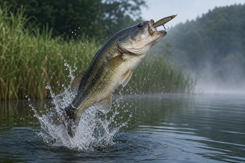 バス釣りのイメージ